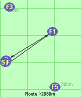 Route >2080m