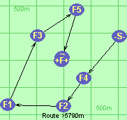 Route >5790m