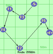 Route >5590m