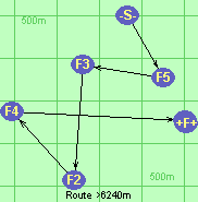 Route >6240m